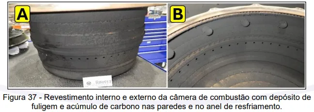 deposito de fuligem