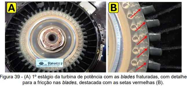 blades fraturadas